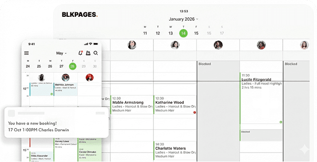 Blkpages business dashboard